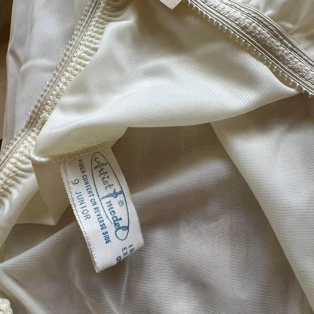 Vintage Slip & Gloves
